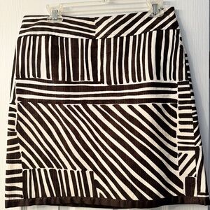 Ann Taylor Zebra Print Skirt
